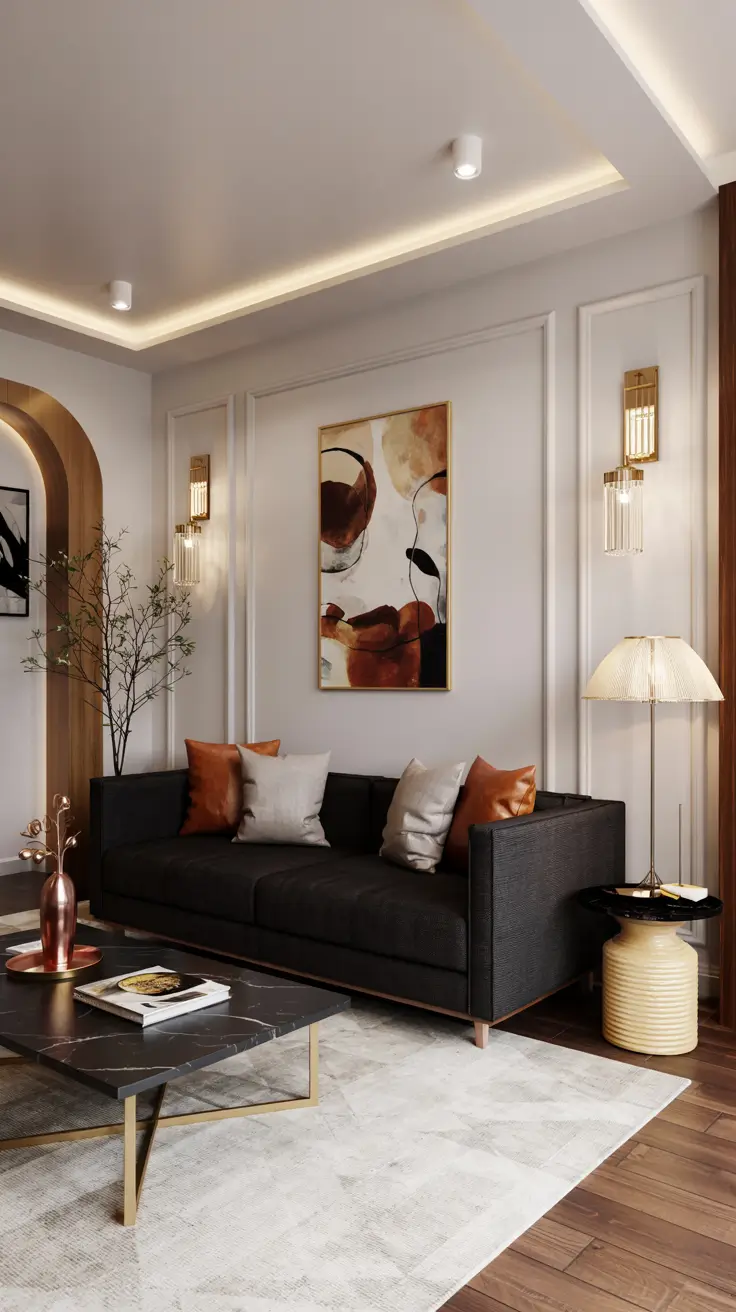 Black Sofa for Living Room 2026: Modern Design Ideas, Color Schemes and Cozy Decor Inspiration