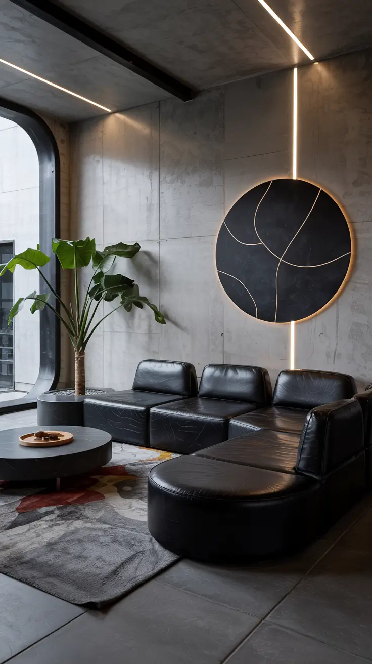 Black Sofa for Living Room 2026: Modern Design Ideas, Color Schemes and Cozy Decor Inspiration