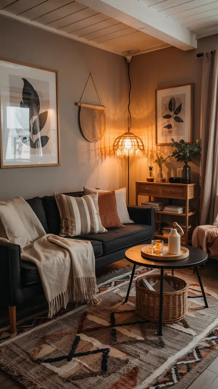 Black Sofa for Living Room 2026: Modern Design Ideas, Color Schemes and Cozy Decor Inspiration