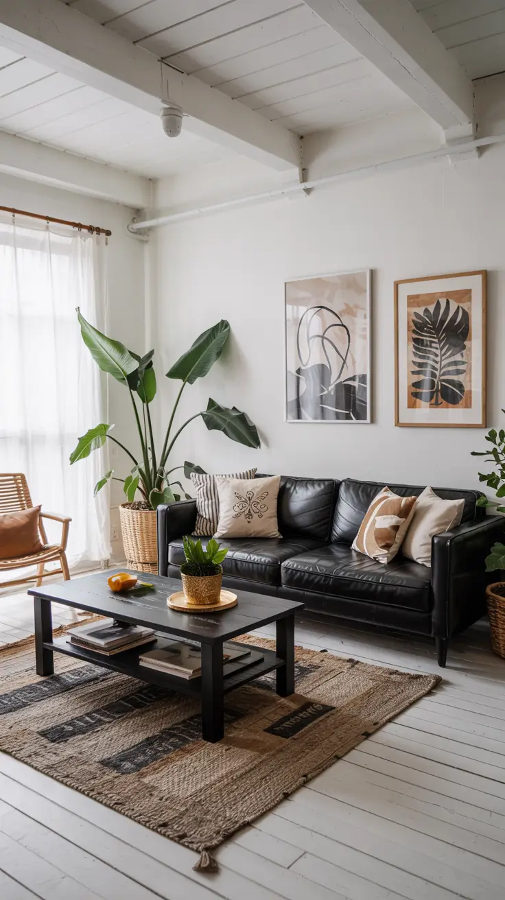 Black Sofa for Living Room 2026: Modern Design Ideas, Color Schemes and Cozy Decor Inspiration