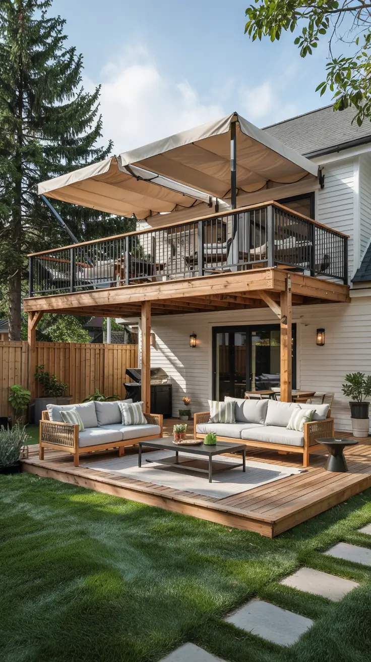 Deck Canopy Ideas for Sun 2026 - Stylish Outdoor Shade Solutions for Every Deck
