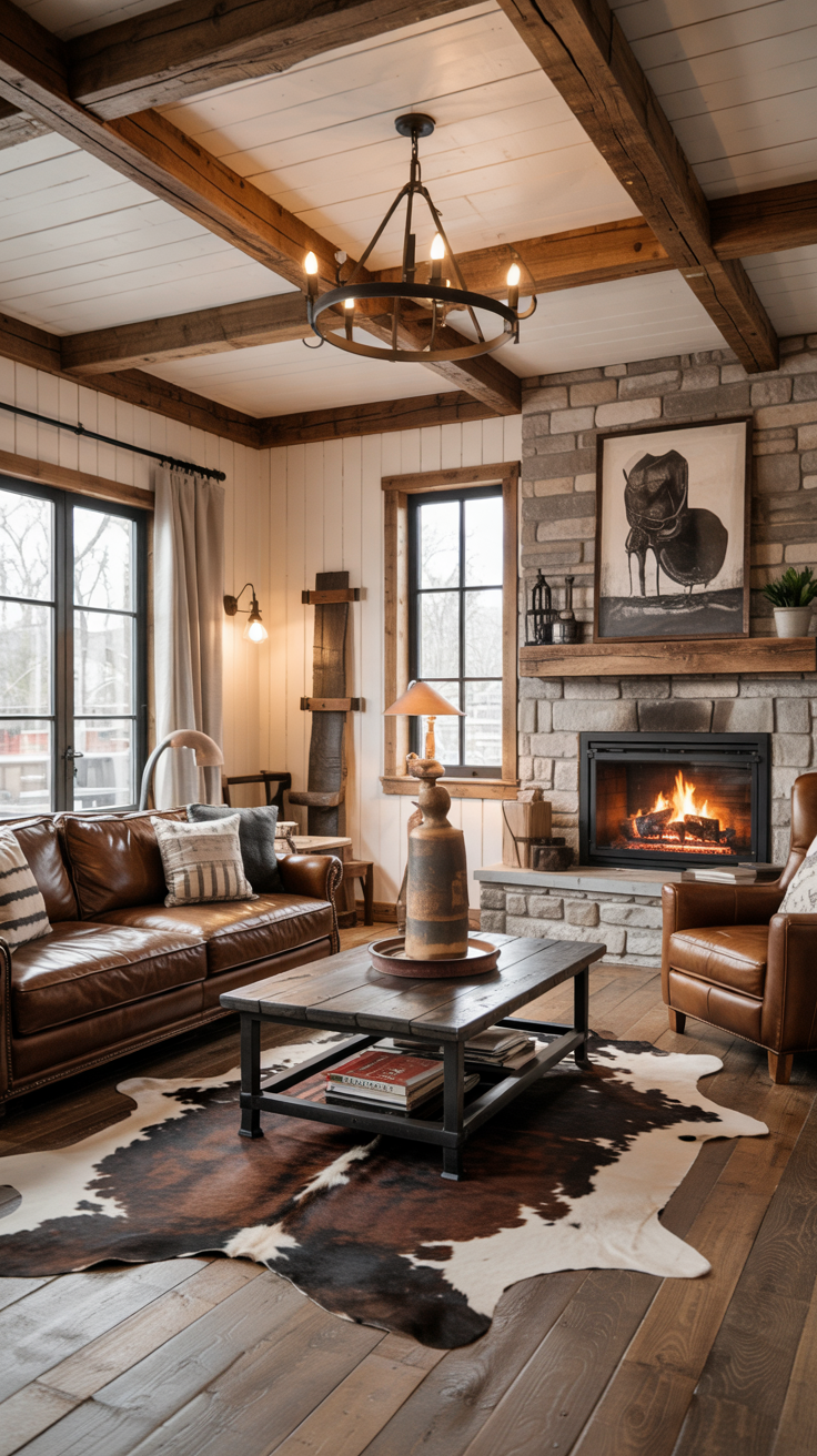 Farmhouse Living Room 2026: Modern, Cozy and Rustic Design Ideas