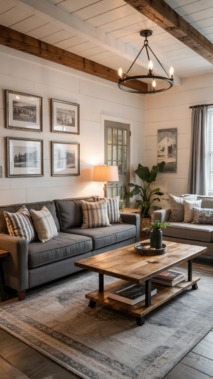 Farmhouse Living Room 2026: Modern, Cozy and Rustic Design Ideas