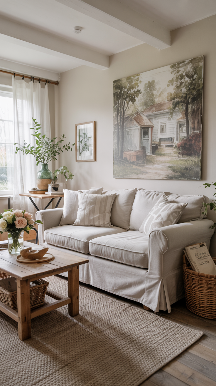 Farmhouse Living Room 2026: Modern, Cozy and Rustic Design Ideas