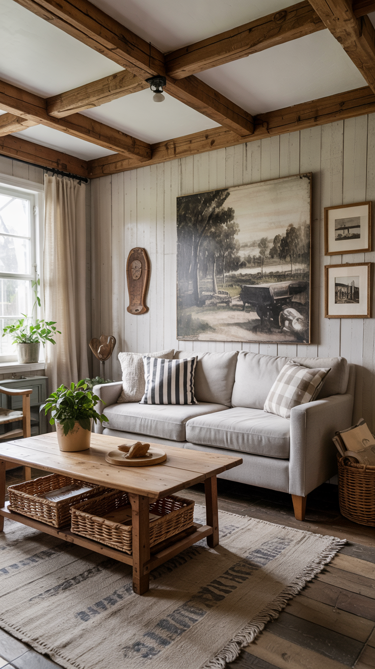 Farmhouse Living Room 2026: Modern, Cozy and Rustic Design Ideas