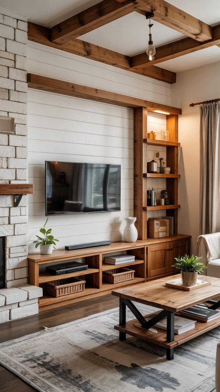 Farmhouse Living Room 2026: Modern, Cozy and Rustic Design Ideas