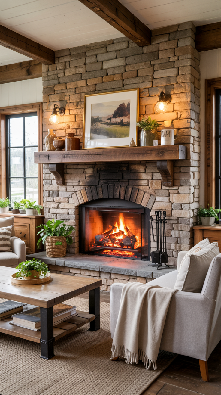 Farmhouse Living Room 2026: Modern, Cozy and Rustic Design Ideas