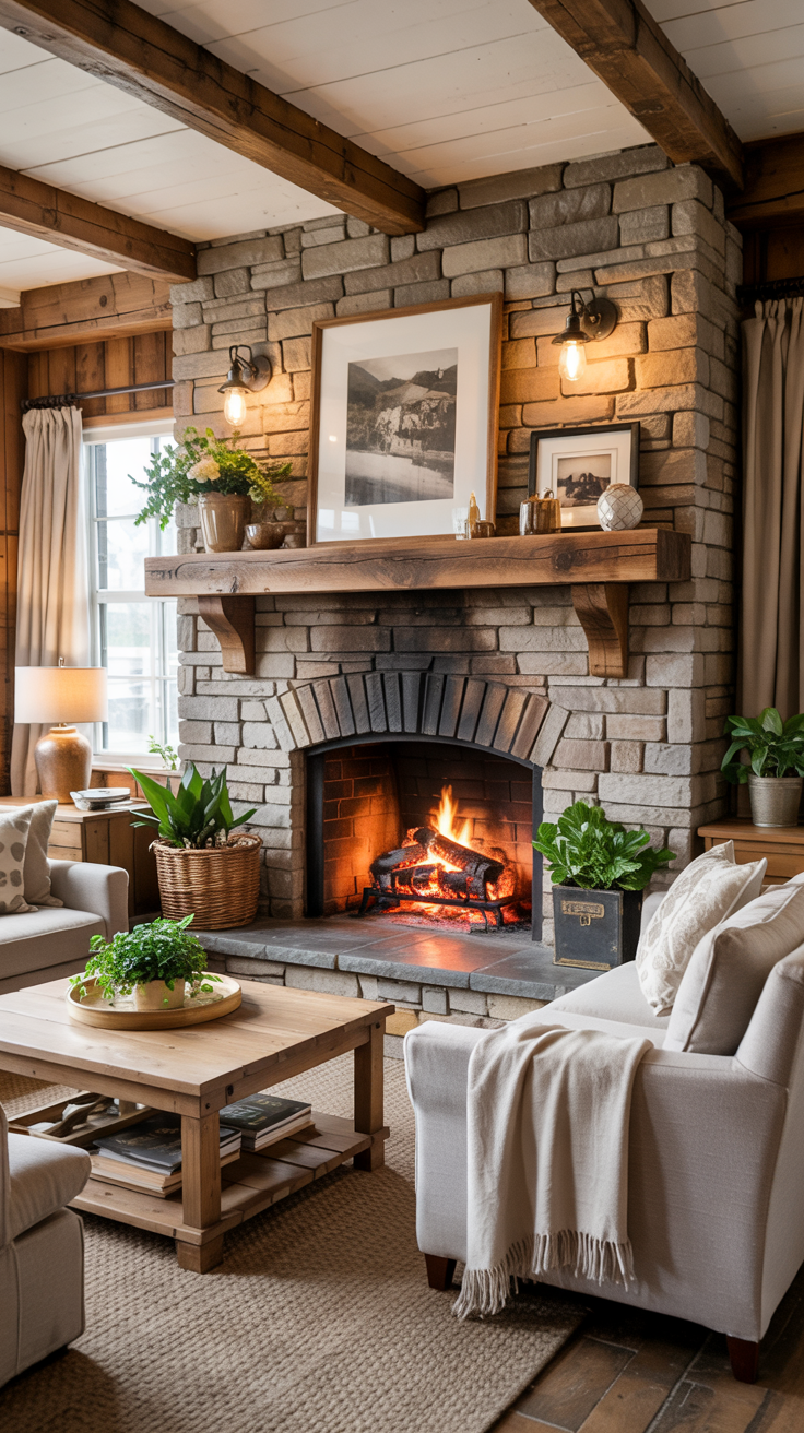 Farmhouse Living Room 2026: Modern, Cozy and Rustic Design Ideas