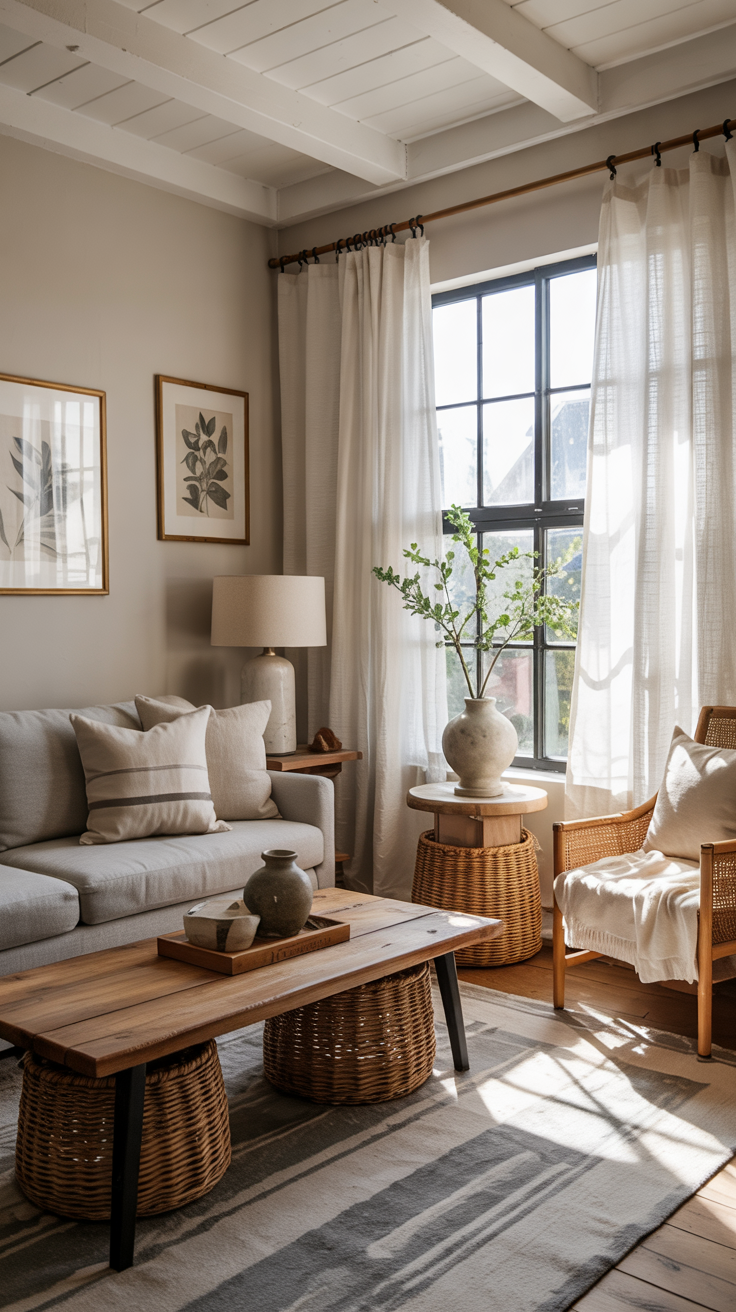 Farmhouse Living Room 2026: Modern, Cozy and Rustic Design Ideas
