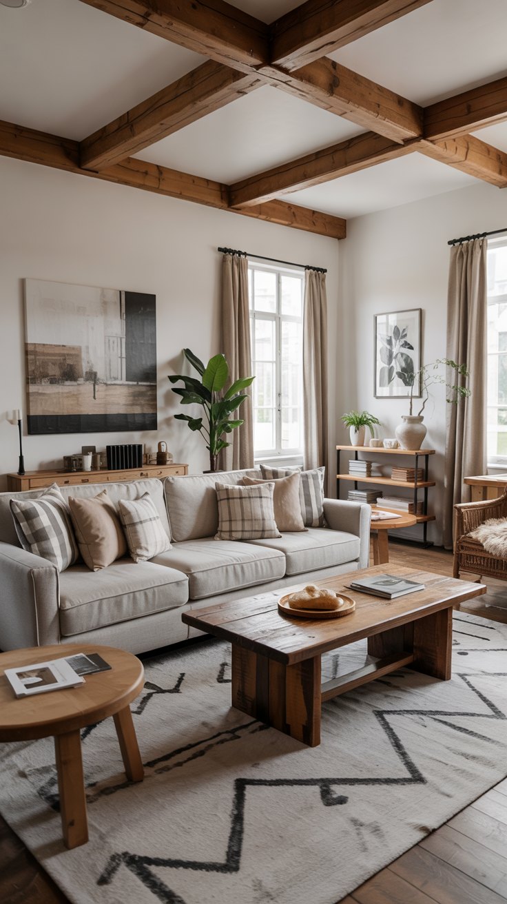 Farmhouse Living Room 2026: Modern, Cozy and Rustic Design Ideas