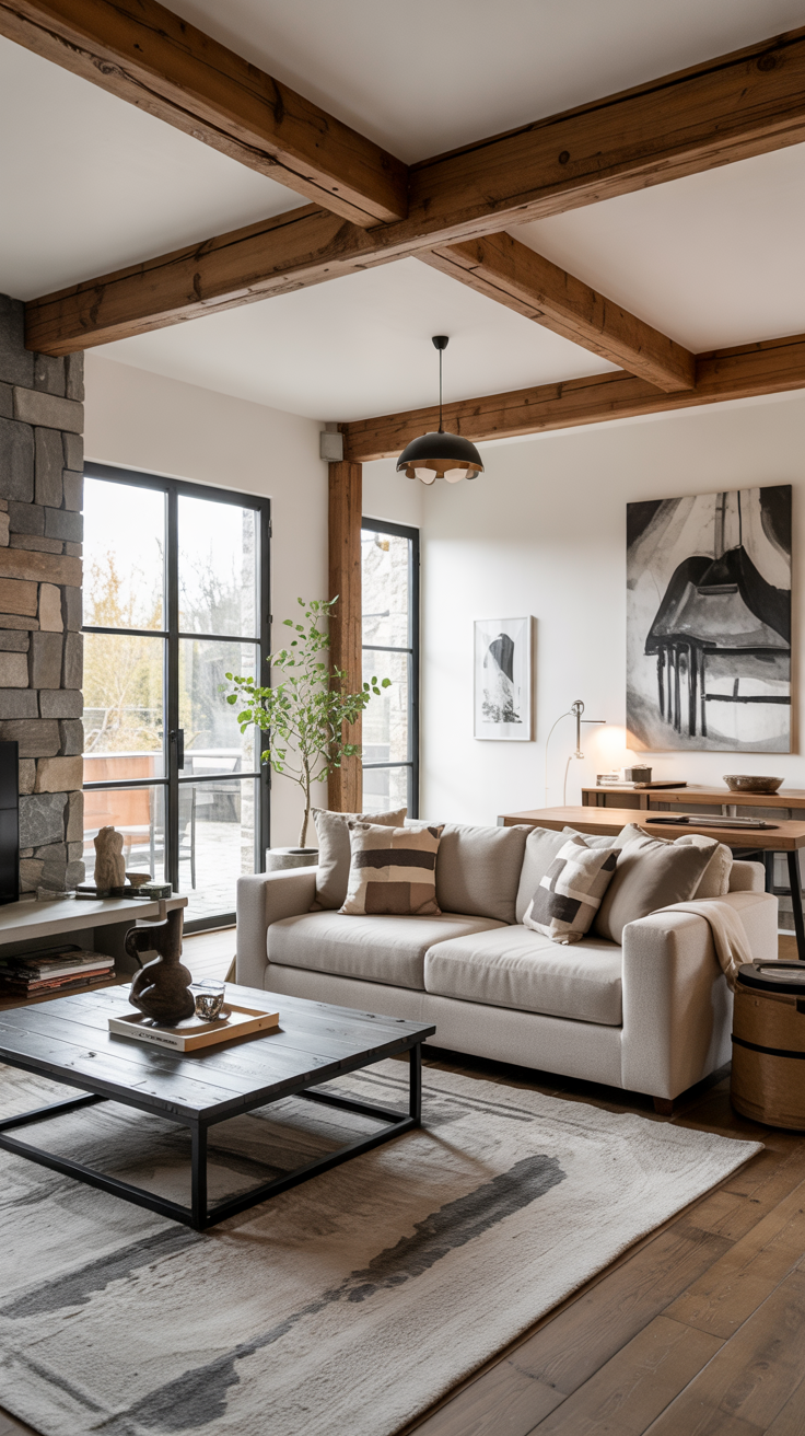 Farmhouse Living Room 2026: Modern, Cozy and Rustic Design Ideas