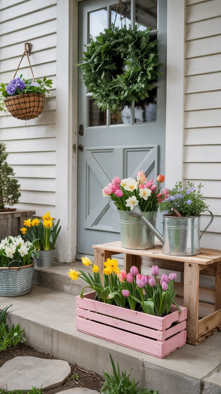Front Porch Flower Pots 2026 - Stylish Entrance Ideas for Every Season