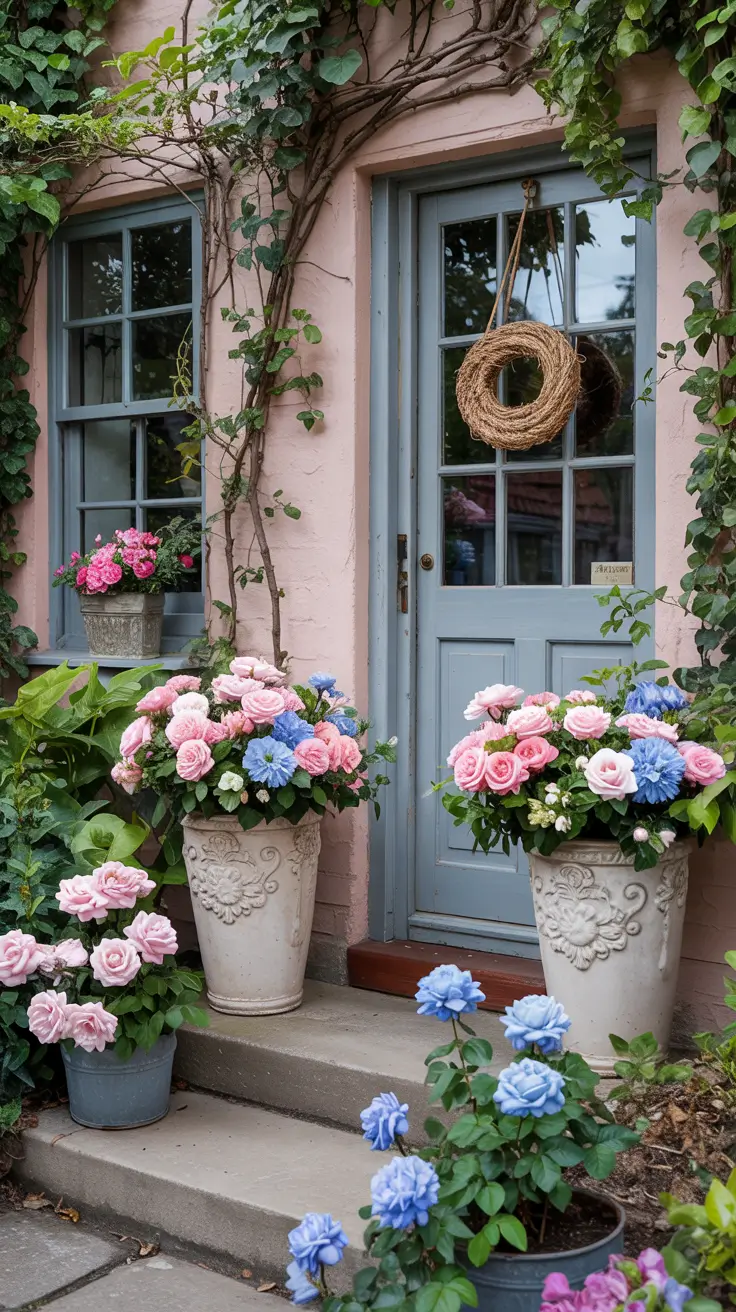 Front Porch Flower Pots 2026 - Stylish Entrance Ideas for Every Season