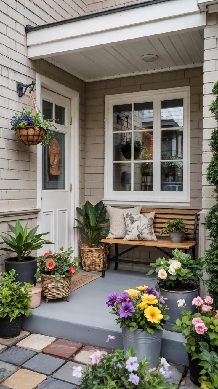 Front Porch Flower Pots 2026 - Stylish Entrance Ideas for Every Season