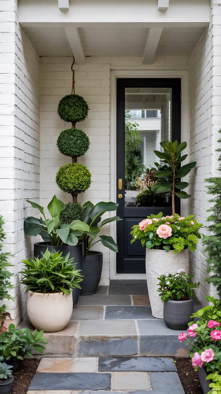 Front Porch Flower Pots 2026 - Stylish Entrance Ideas for Every Season