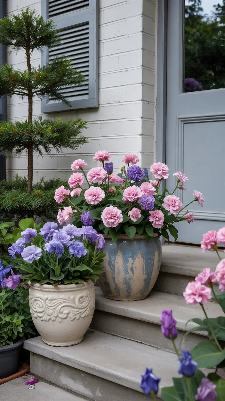 Front Porch Flower Pots 2026 - Stylish Entrance Ideas for Every Season