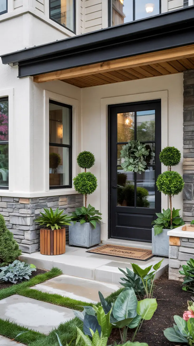 Front Porch Flower Pots 2026 - Stylish Entrance Ideas for Every Season