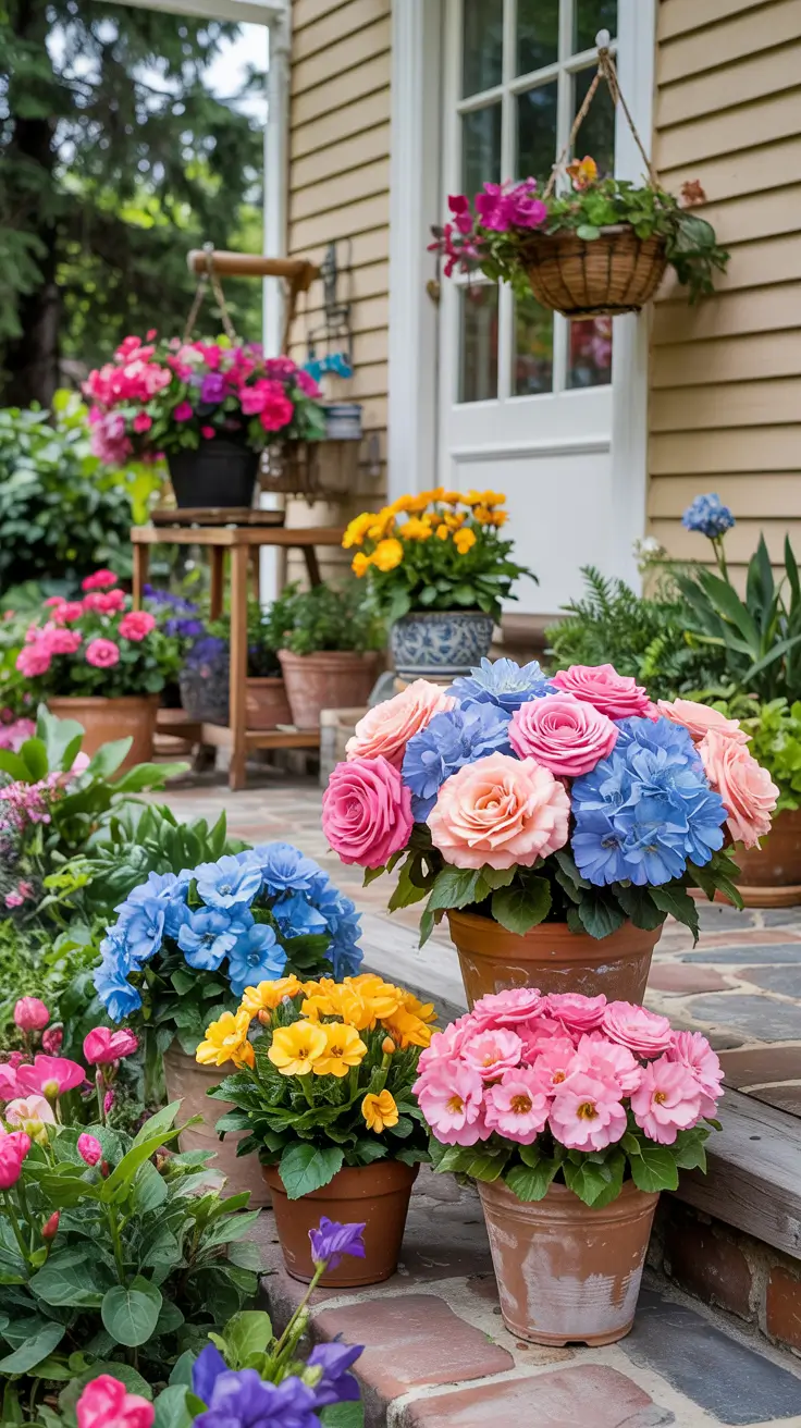 Front Porch Flower Pots 2026 - Stylish Entrance Ideas for Every Season