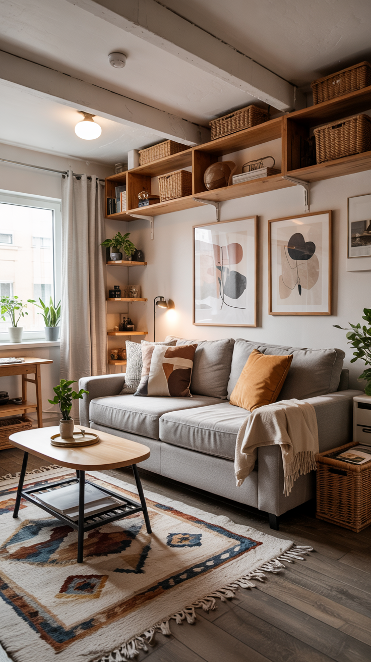 Small Apartment Ideas 2026: Cozy, Space-Saving & Modern Living Inspiration