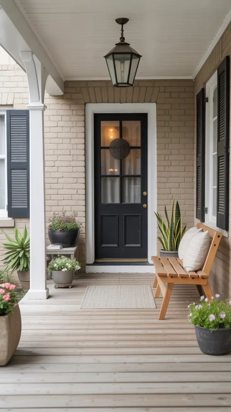 Summer Front Porch Decor Ideas 2026 - Stylish Outdoor Spaces with Rocking Chairs, Flower Pots and Farmhouse Charm