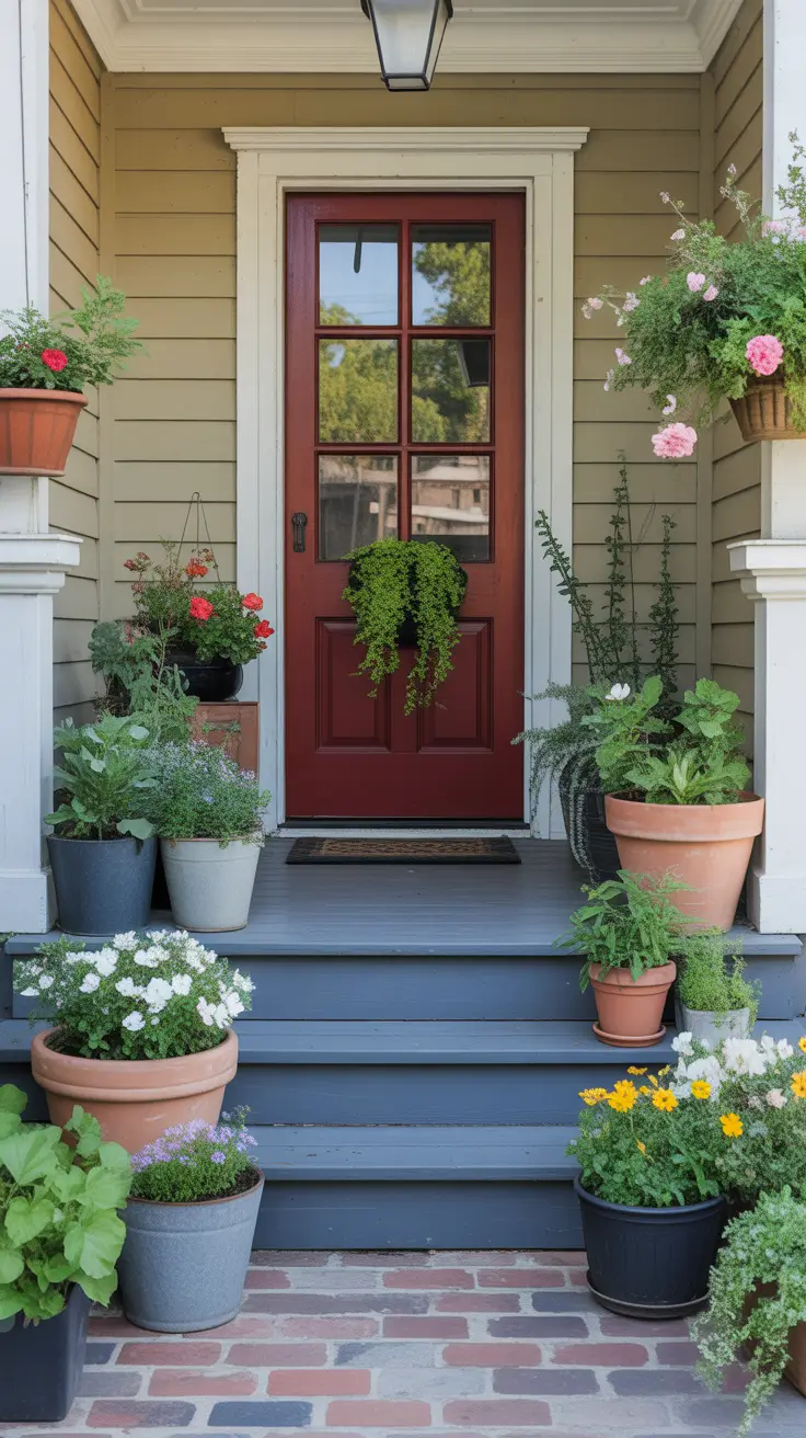 Summer Front Porch Decor Ideas 2026 - Stylish Outdoor Spaces with Rocking Chairs, Flower Pots and Farmhouse Charm