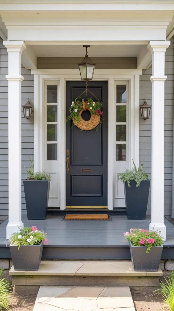 Summer Front Porch Decor Ideas 2026 - Stylish Outdoor Spaces with Rocking Chairs, Flower Pots and Farmhouse Charm