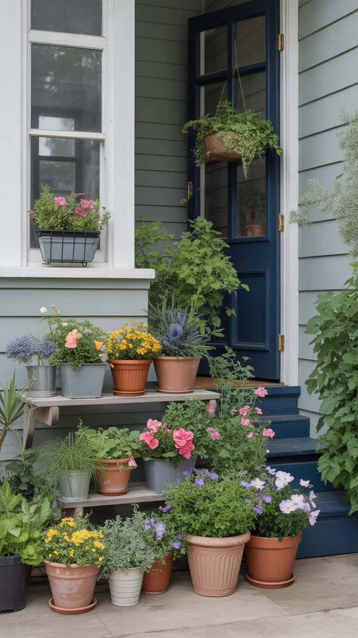 Summer Front Porch Decor Ideas 2026 - Stylish Outdoor Spaces with Rocking Chairs, Flower Pots and Farmhouse Charm