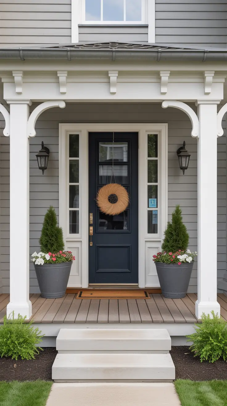 Summer Front Porch Decor Ideas 2026 - Stylish Outdoor Spaces with Rocking Chairs, Flower Pots and Farmhouse Charm