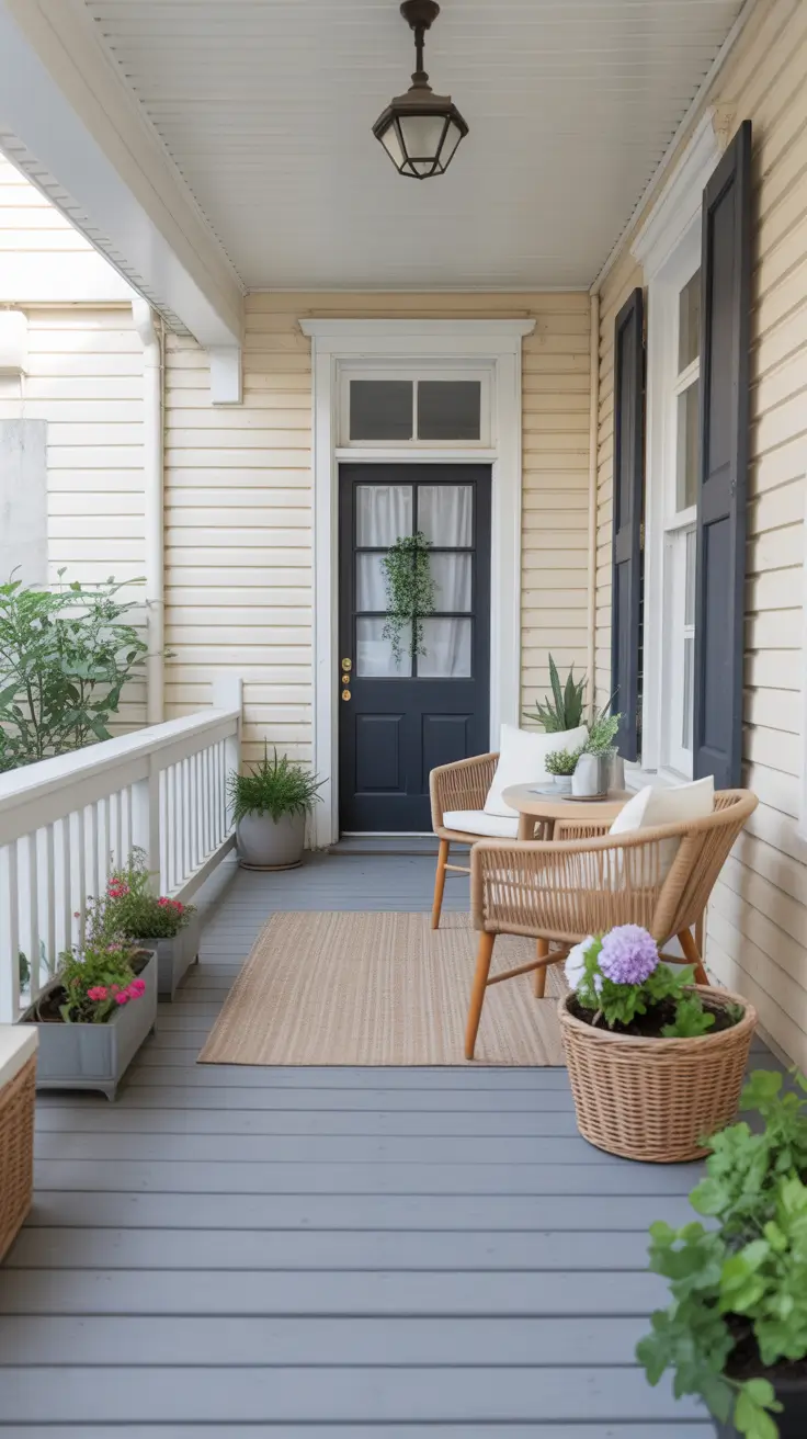 Summer Front Porch Decor Ideas 2026 - Stylish Outdoor Spaces with Rocking Chairs, Flower Pots and Farmhouse Charm