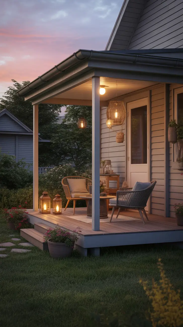 Summer Front Porch Decor Ideas 2026 - Stylish Outdoor Spaces with Rocking Chairs, Flower Pots and Farmhouse Charm