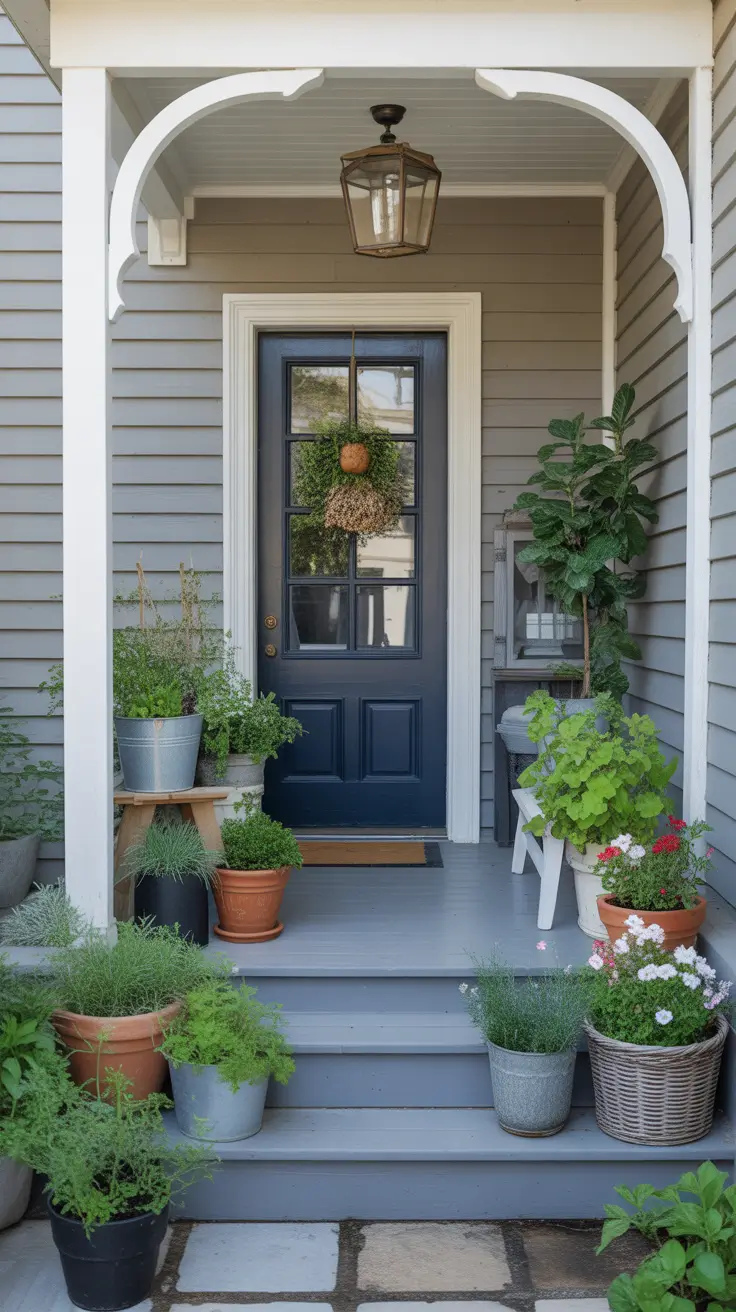 Summer Front Porch Decor Ideas 2026 - Stylish Outdoor Spaces with Rocking Chairs, Flower Pots and Farmhouse Charm