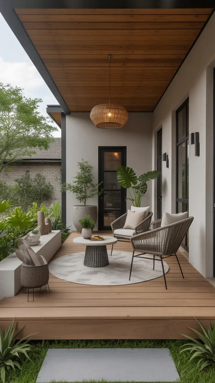 Summer Front Porch Decor Ideas 2026 - Stylish Outdoor Spaces with Rocking Chairs, Flower Pots and Farmhouse Charm