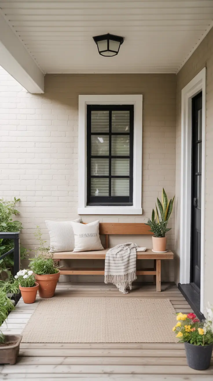 Summer Front Porch Decor Ideas 2026 - Stylish Outdoor Spaces with Rocking Chairs, Flower Pots and Farmhouse Charm