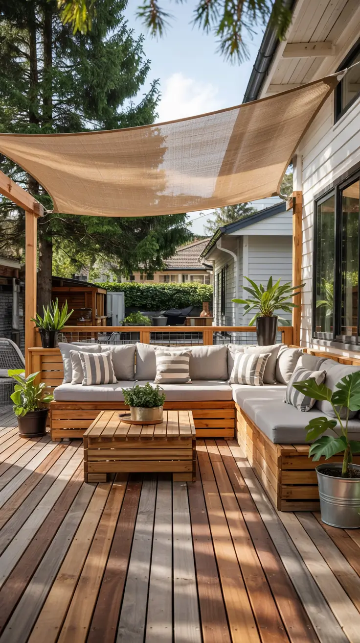 Sun Shade Sail Ideas Backyards 2026 - Stylish and Functional Outdoor Shade Designs