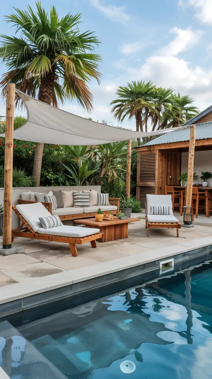 Sun Shade Sail Ideas Backyards 2026 - Stylish and Functional Outdoor Shade Designs