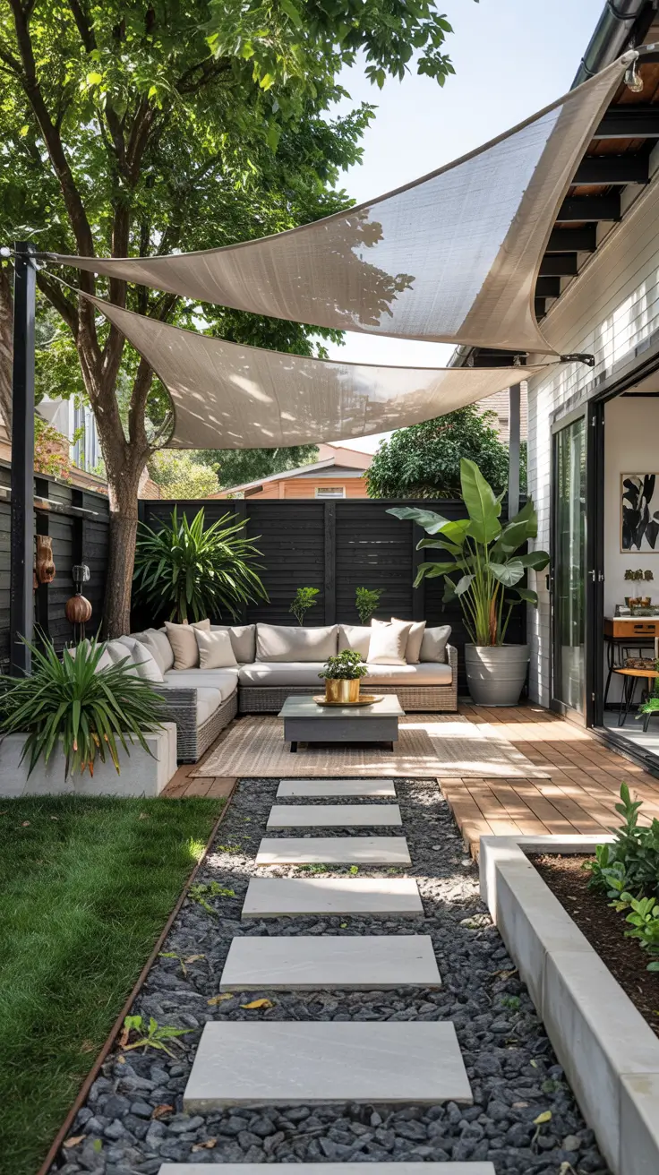 Sun Shade Sail Ideas Backyards 2026 - Stylish and Functional Outdoor Shade Designs