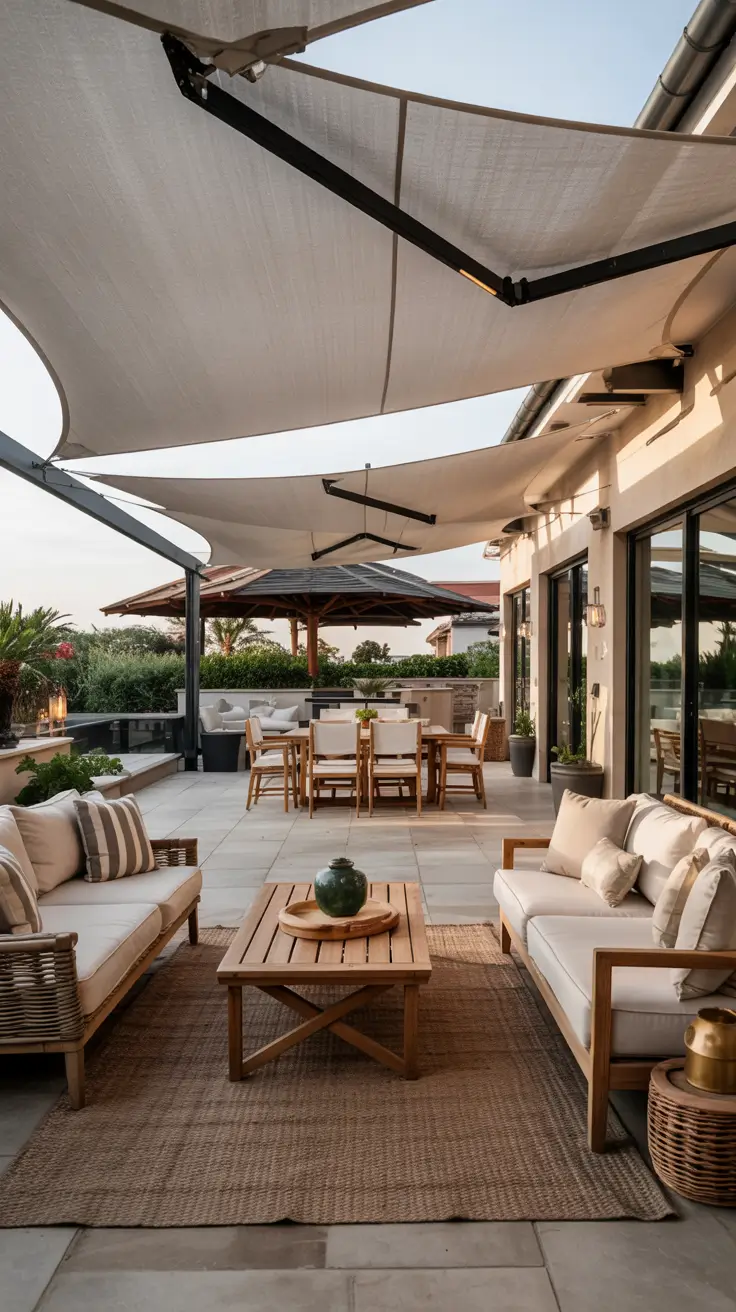 Sun Shade Sail Ideas Backyards 2026 - Stylish and Functional Outdoor Shade Designs