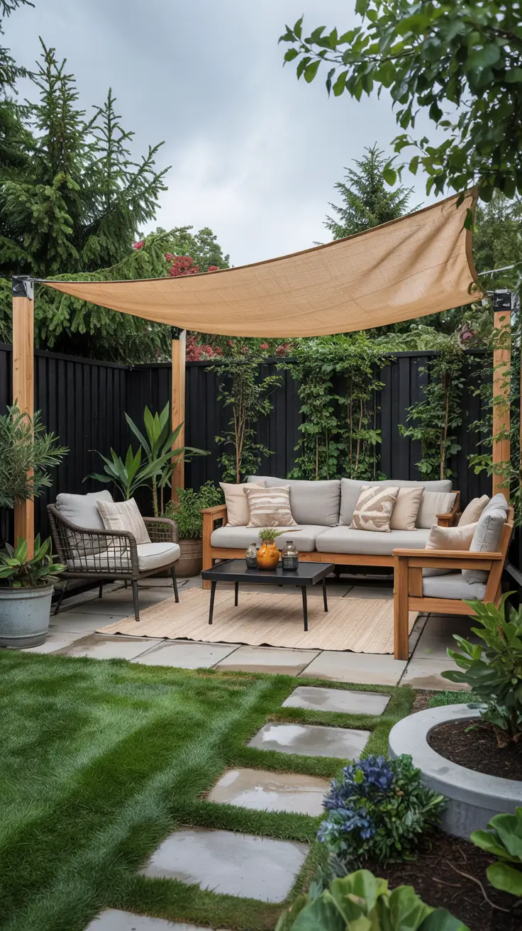 Sun Shade Sail Ideas Backyards 2026 - Stylish and Functional Outdoor Shade Designs