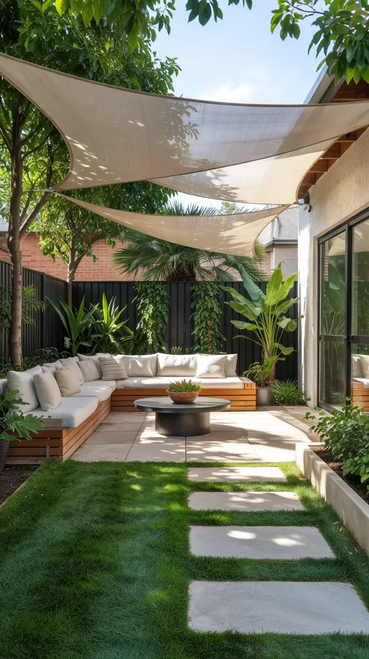 Sun Shade Sail Ideas Backyards 2026 - Stylish and Functional Outdoor Shade Designs